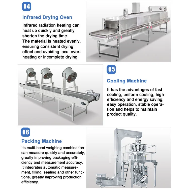 HNOC Automatic Small Scale Stevia Brown Sugar Production Line Plant Jaggery Press Sugar Cube Make Machine
