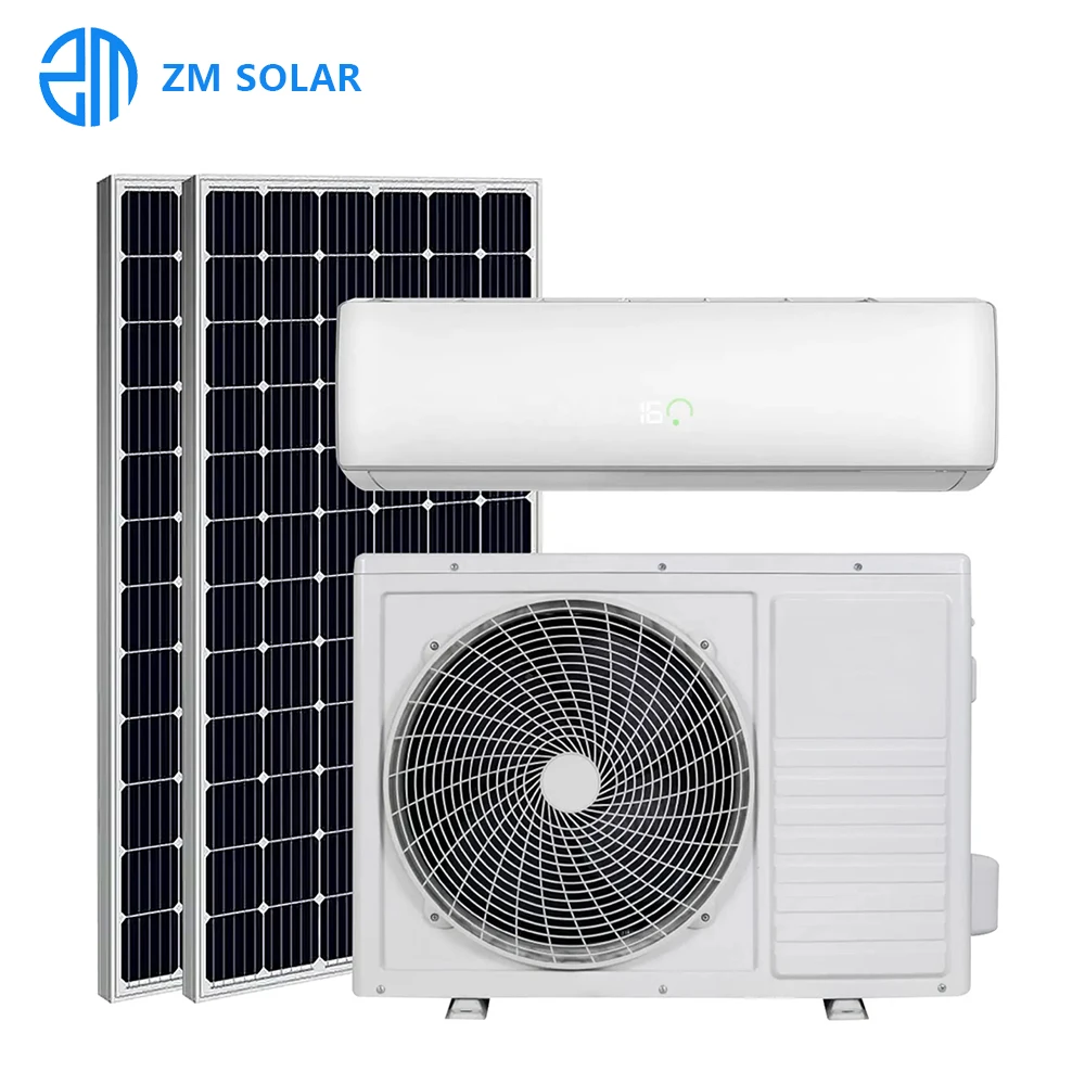 Factory Price 24000 Btu air Conditioner Solar Mini Split Powered 3hp Ac  Solar air Conditioner With Battery