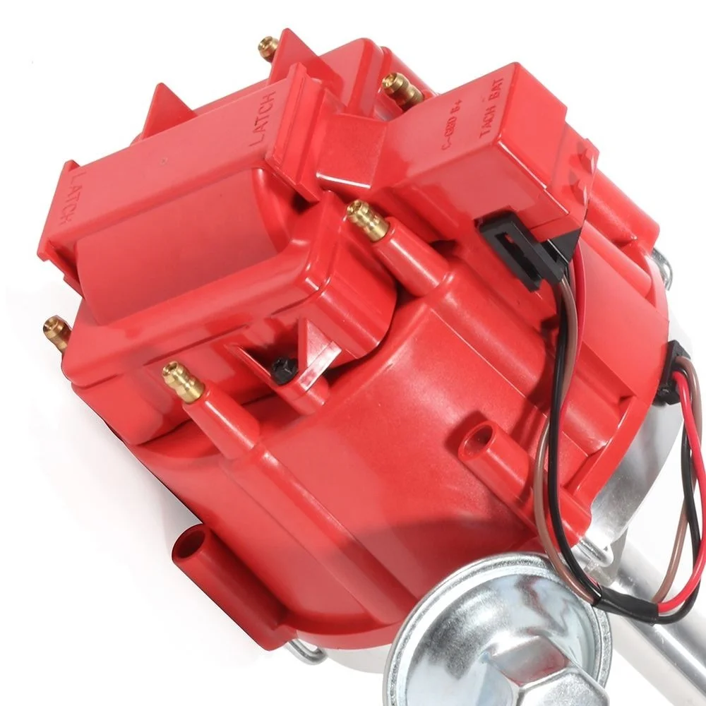 Distribuidor de Encendido HEI JM6511R con Tapa Roja para Motores
