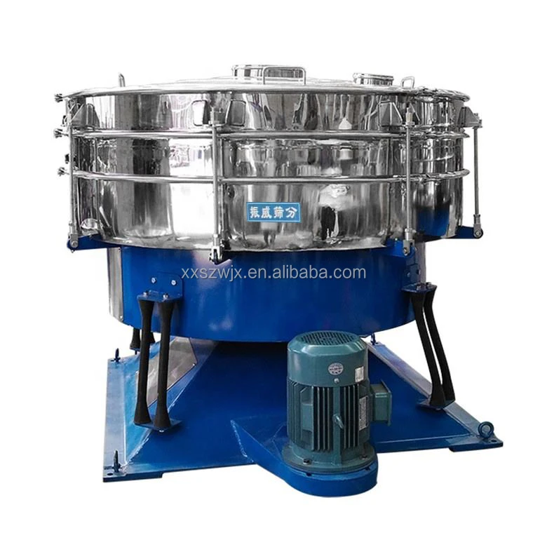 grain spice dust sifting device machinery Round tumbler swing rotary