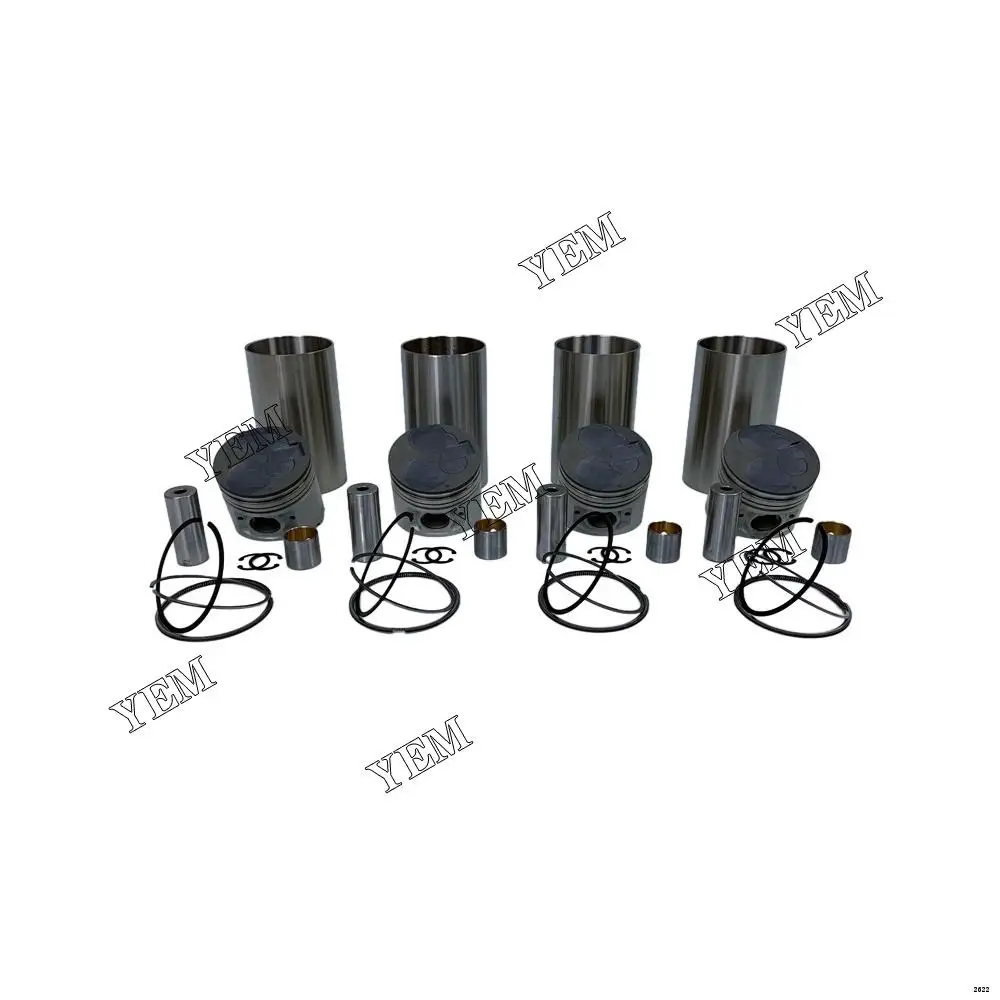 4M40 Cylinder Liner Kit With Piston Rings Liner for Mitsubishi