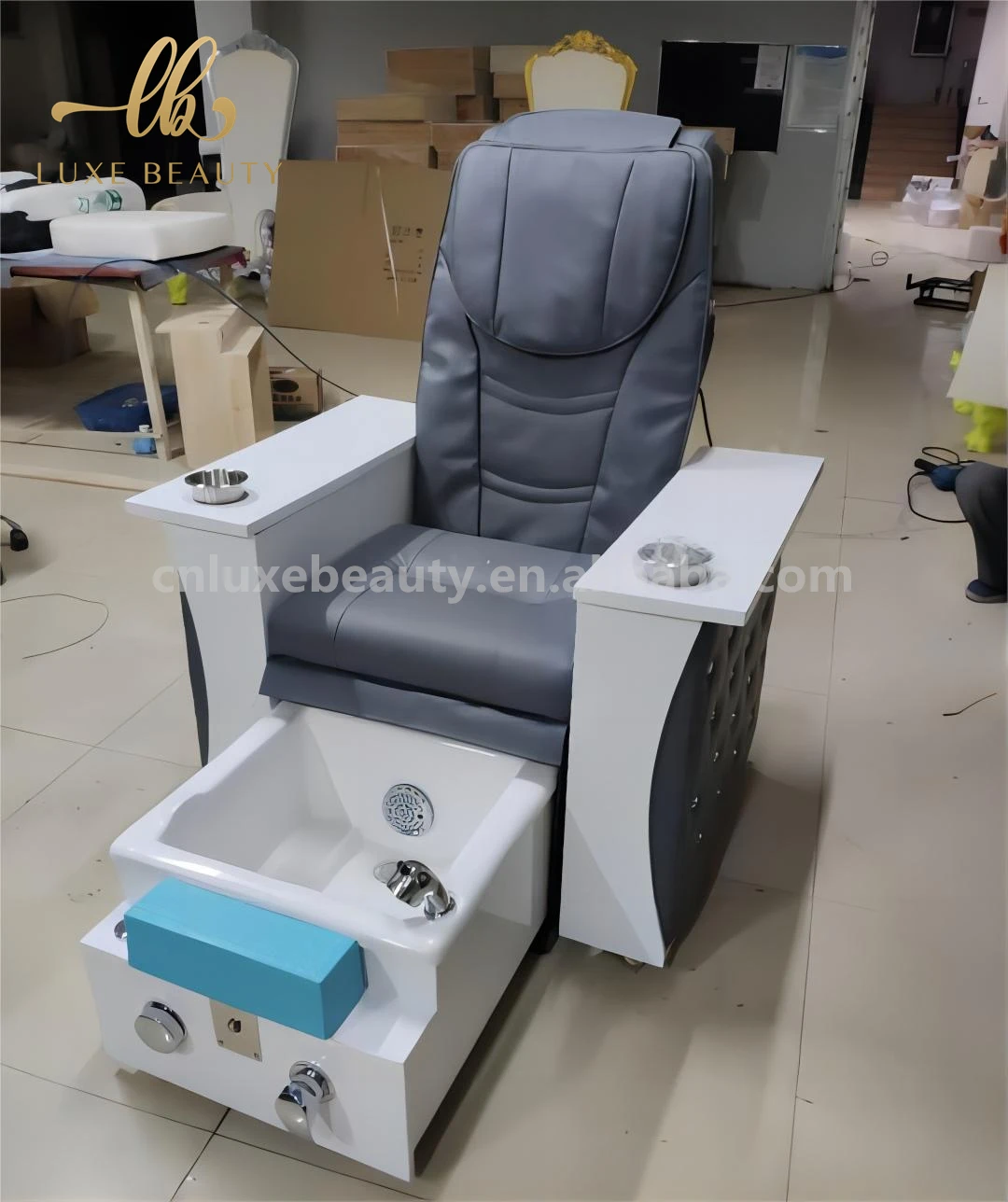 New Luxury Throne Spa Pedicure Chairs Luxury Nail Salon Furniture