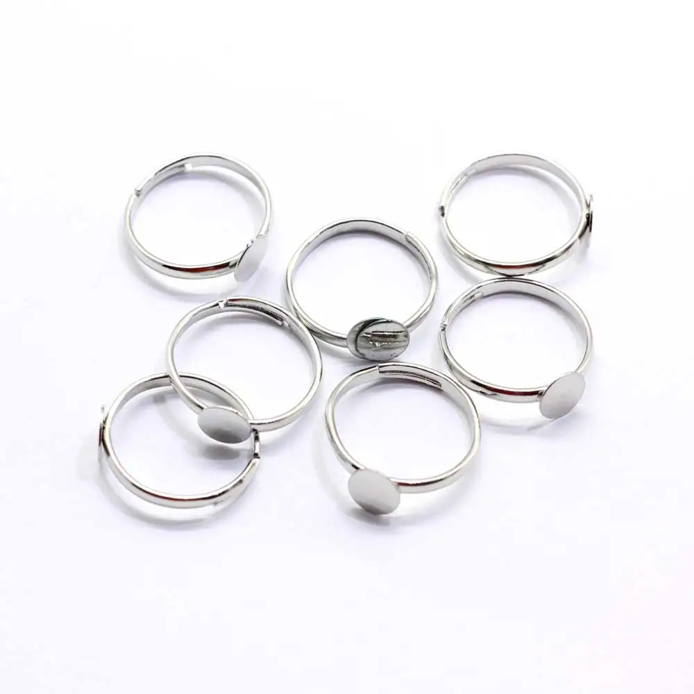 Wholesale UNICRAFTALE 10Pcs 5 Sizes Blank Core Finger Rings Stainless Steel  Grooved Finger Ring Wide Band Round Empty Ring for Inlay Ring Jewelry  Making Gift Size 7-12 Stainless Steel Color - Pandahall.com