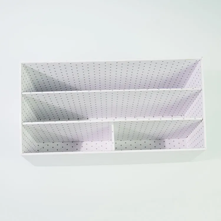 Экологичный многофункциональный Настольный Органайзер складной стационарный держатель на заказ Новый Дизайн Картонный Настольный Органайзер