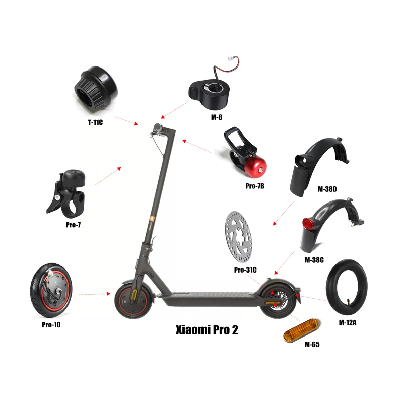 Scooter Ricambi M365 Folding Pole Xiaomi Pro Bar Xiaomi M365 Pro - Main Image