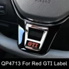 QP4713สำหรับฉลาก GTI สีแดง10กรัม