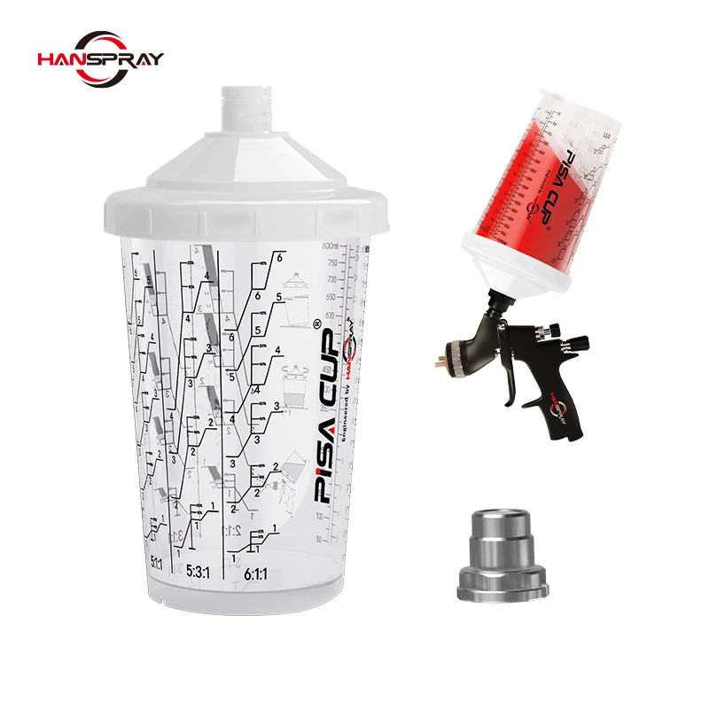 Оптовая цена новый дизайн распылитель Lvlp краскокрасочный пистолет чашка для окрашенного автомобиля
