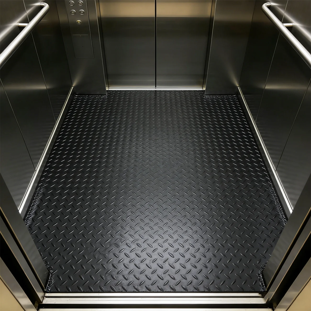 Customized Size Vinyl Waterproof Non slip Floor Protector Fireproof Rubber Pvc Elevator Floor Mats