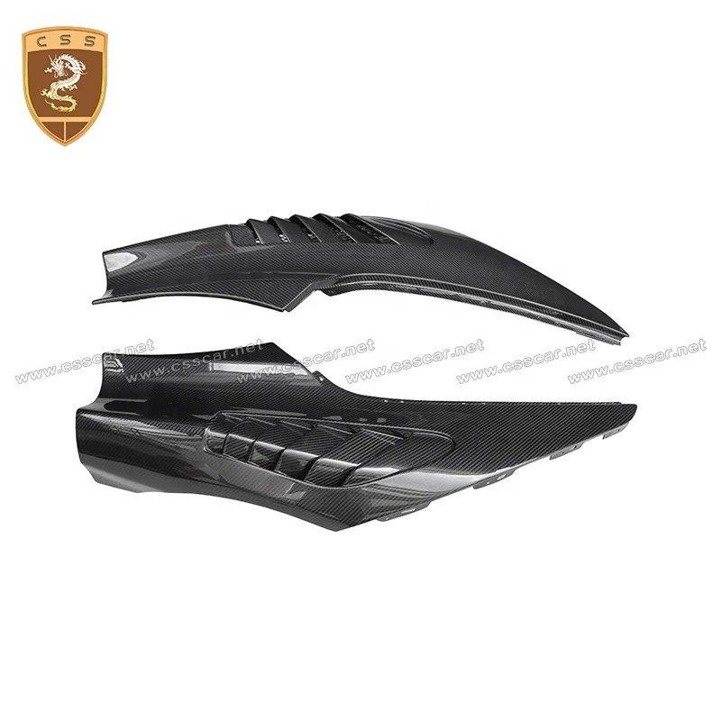Для Mclaren 720S Vors Style сухое углеродное волокно широкоугольные Автомобильные Боковые