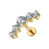 Titanium PVD Gold/Clear