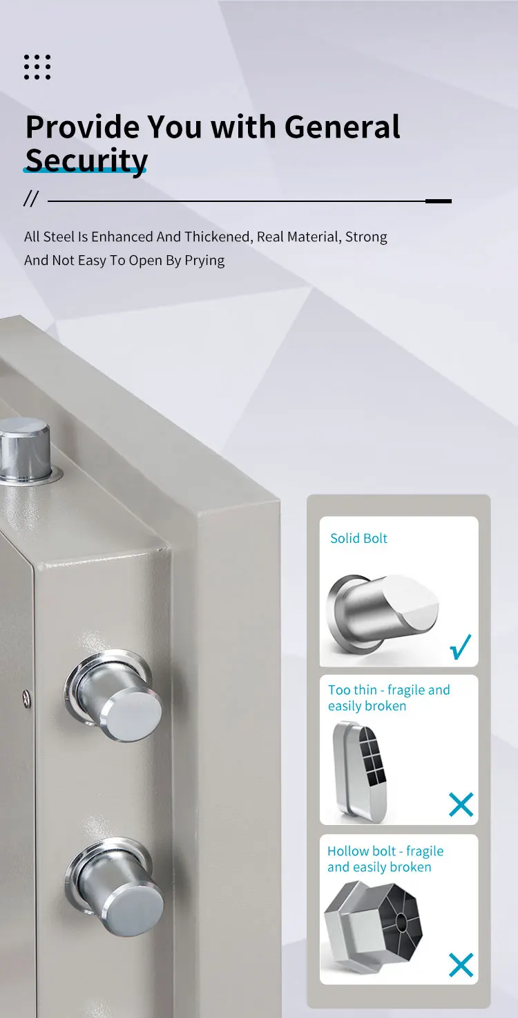 CEQSAFE Commercial Money Box Deposit Fireproof Electronic Digital Safe factory