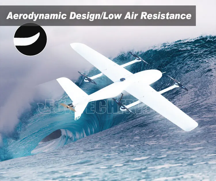 Foxtech Ayk350 Long Range 5kg 7kg 10kg Heavy Payload Fixed Wing Load