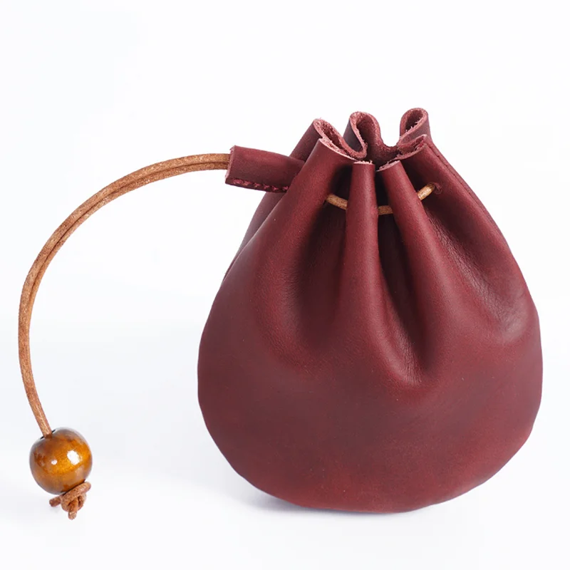 drawstring coin pouch