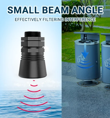 DYP-A08 Waterproof Three Measurement Modes RS485 UART PWM Ultrasonic Sensor for River Water Fuel Waste Bin Level Proximity