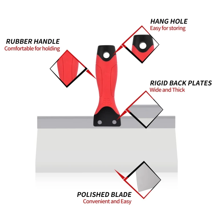 Soft Grip Handle Stainless Steel Drywall Taping Putty Knives Buy