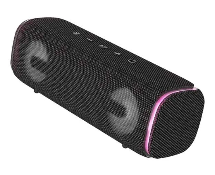Latest Sound Box  F9 Waterproof Wireless BT Audio Speaker with Colorful Light Strap and Drum Beats Function