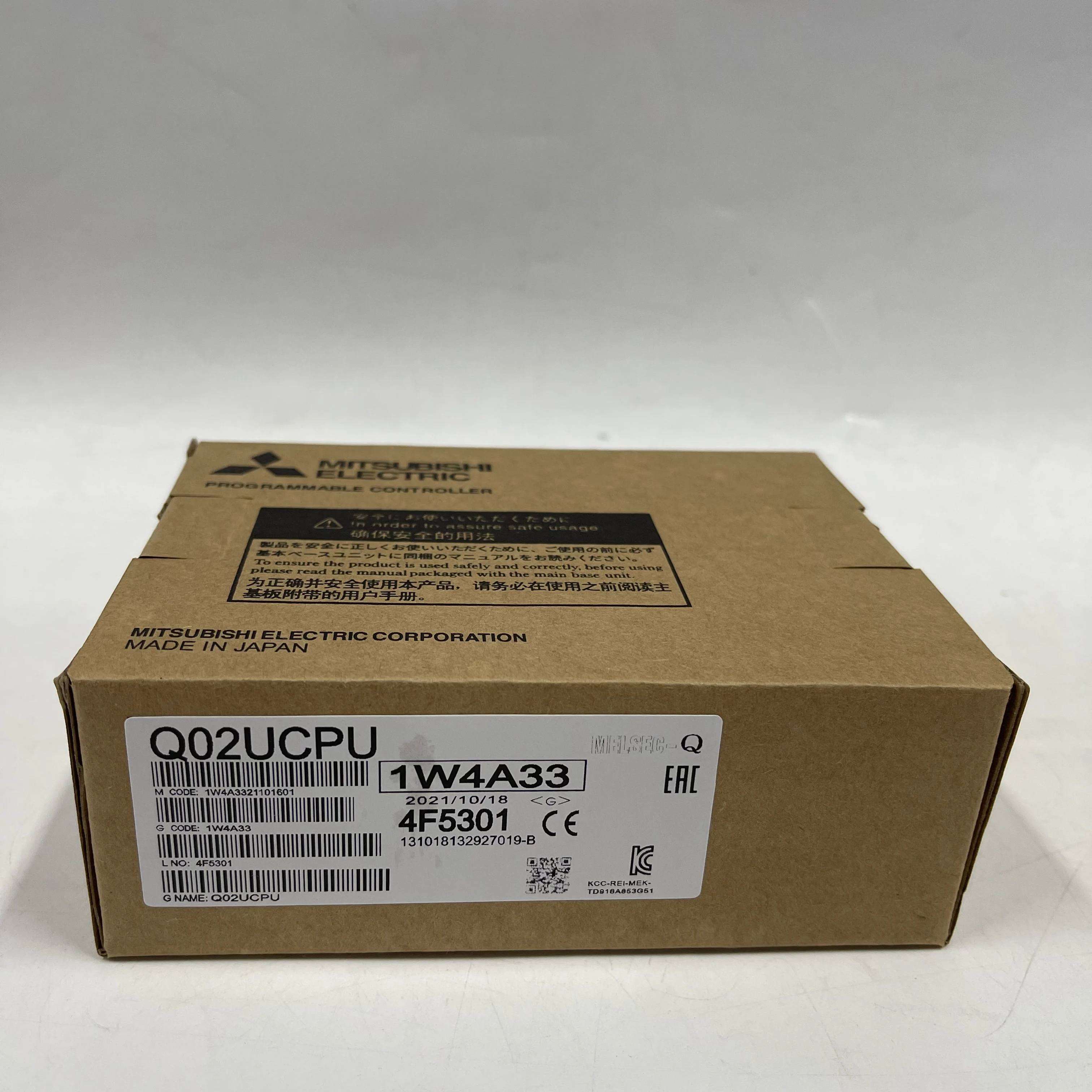 MITSUBISHI Programmable Controller CPU Q02UCPU MITSUBISHI Programmable Controller CPU Q02UCPU