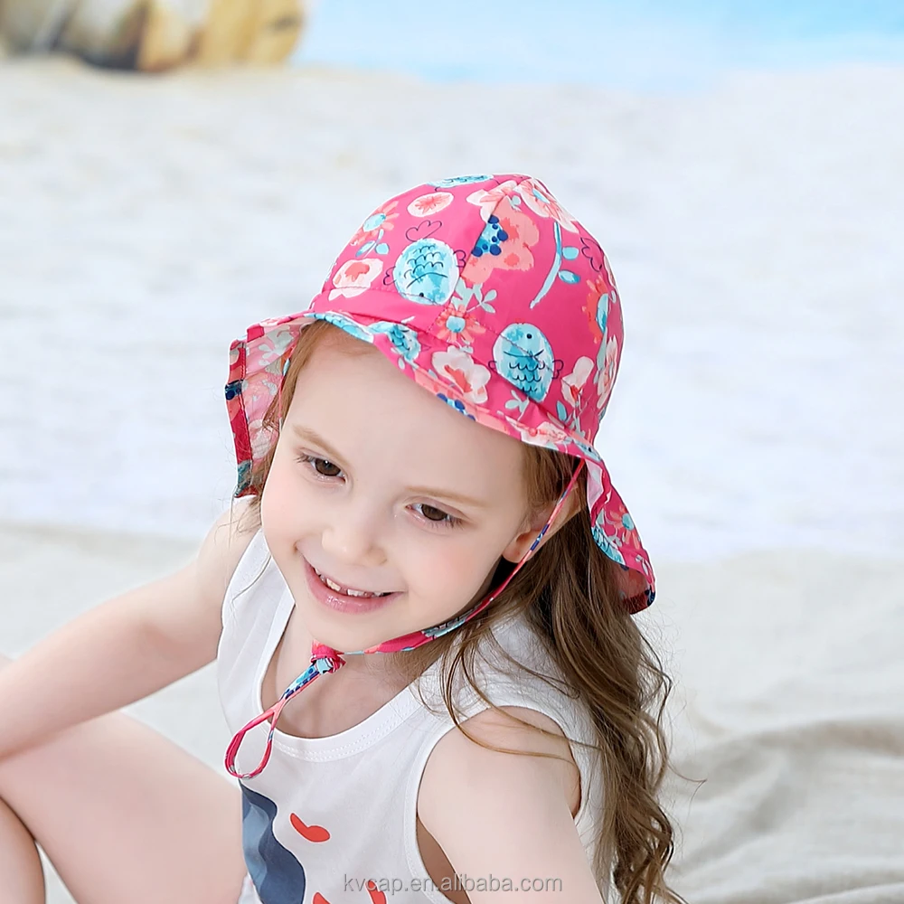 Anti Uv Upf 50 + Toddler Baby Swim Hat 