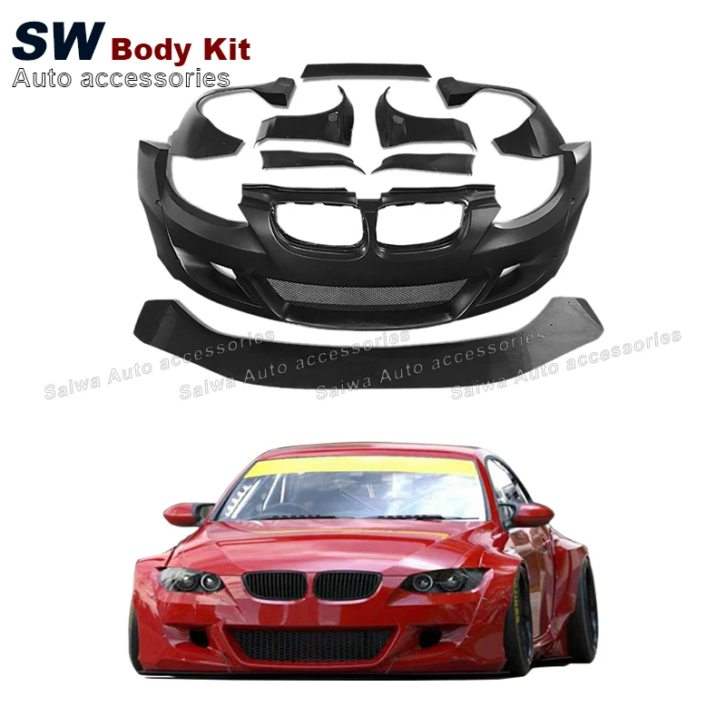 Rocket Bunny Style Wide Body Kit For Bmw 3 Series M3 E90 E92 Upgrade