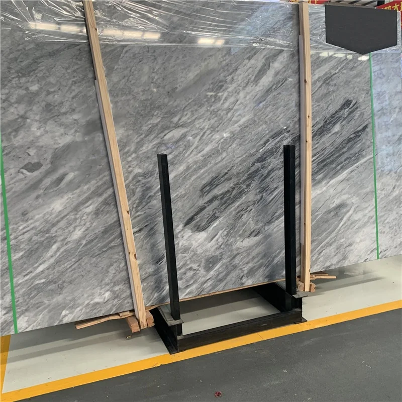 product good quality grey marble for bathroom wall and floor natural grey marble tiles for tv background wall-3