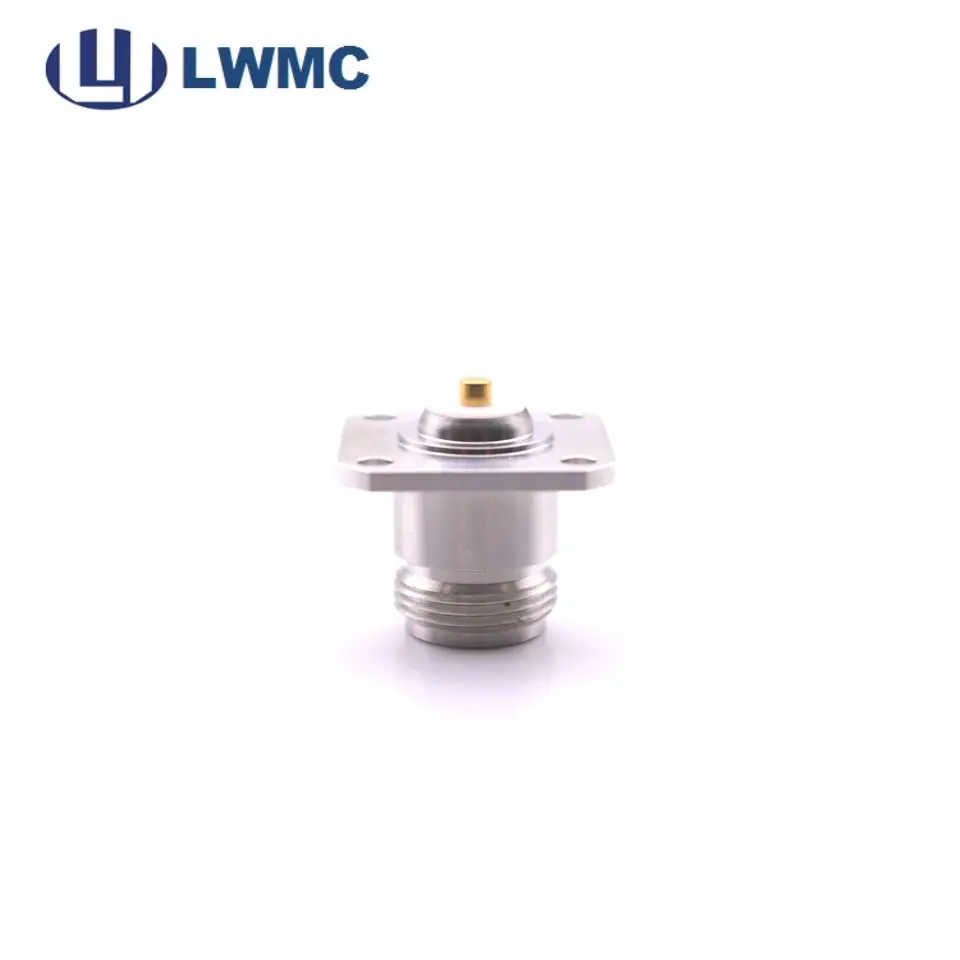product made in china high quality  n type  female 4 holes flange mounted receptaclerf connectors-24