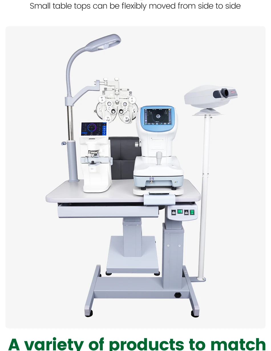 Optical Unit Combined Table Ophthalmic Refraction Unidad Optometry Table Combined Set for Sale