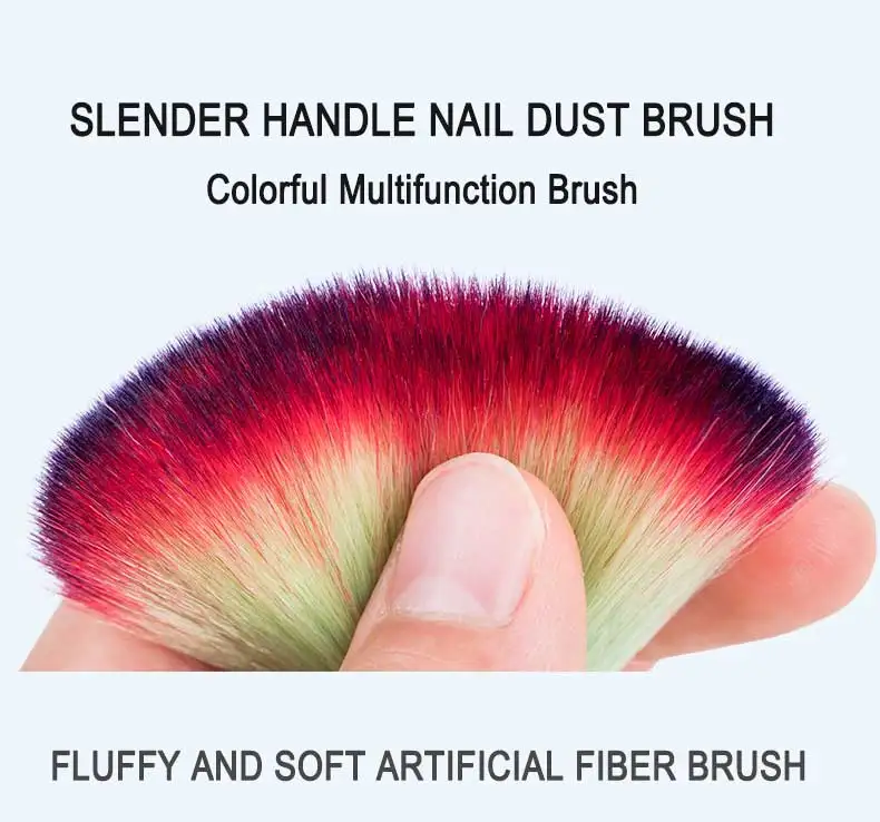 Hot Sale Soft Nail Dust Cleaner Cleaning Brush Acrylic Uv Gel Powder