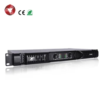 Professional 2-channel 1500W 1U Class D digital switching power amplifier