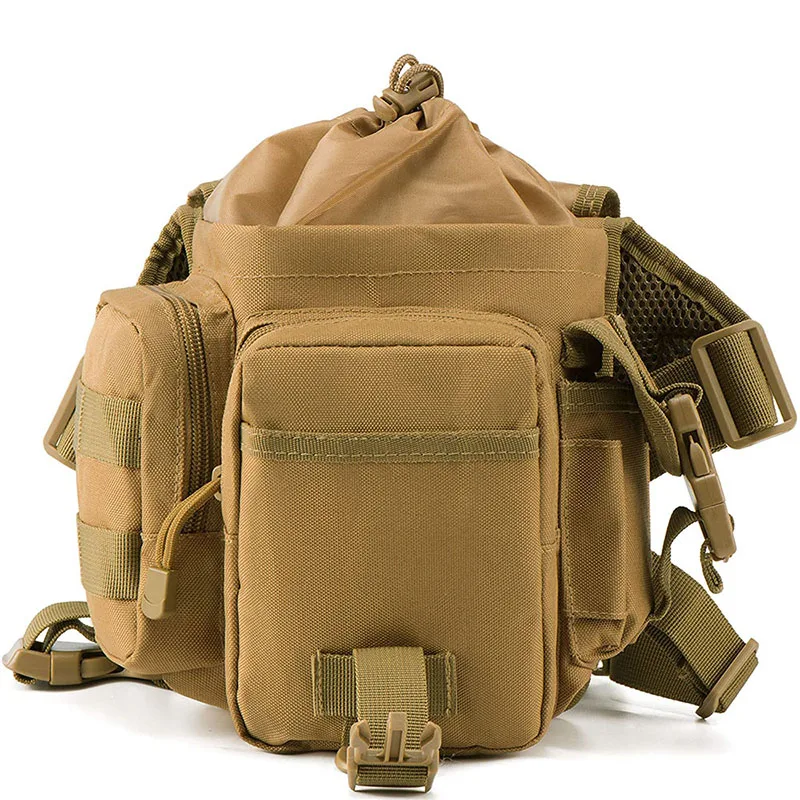 China Factory Customized Field Tactical Bag Waterproof Utility Camping Hunting Thigh Bag Training Thigh Waist Bag