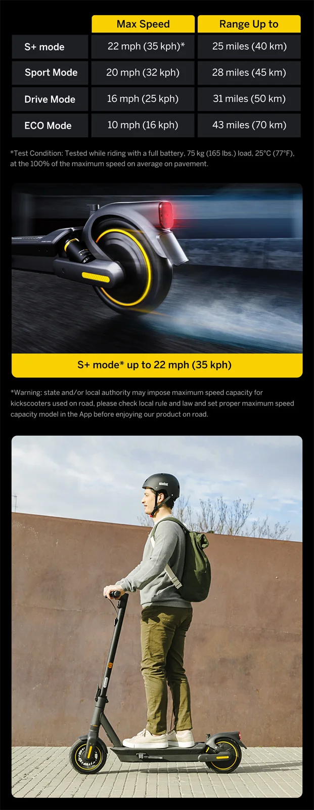 2024 New Release Segway Ninebot Max G2 Electric Scooter Dual Suspension ...