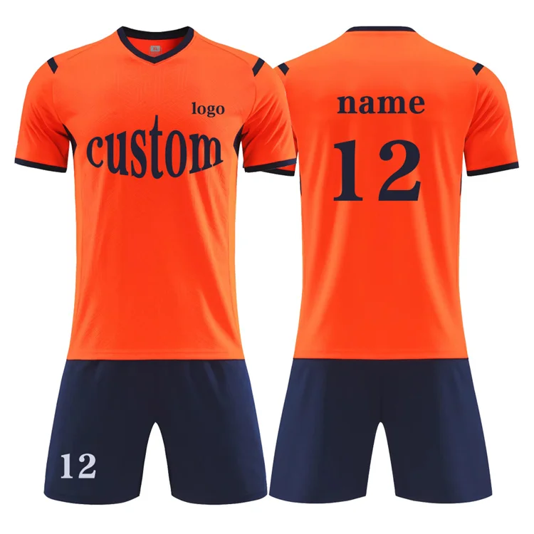 Custom Adults Cheap Football Jerseys Breathable Soccer Uniform Club Team  Trainging Football Shirts For Men S108