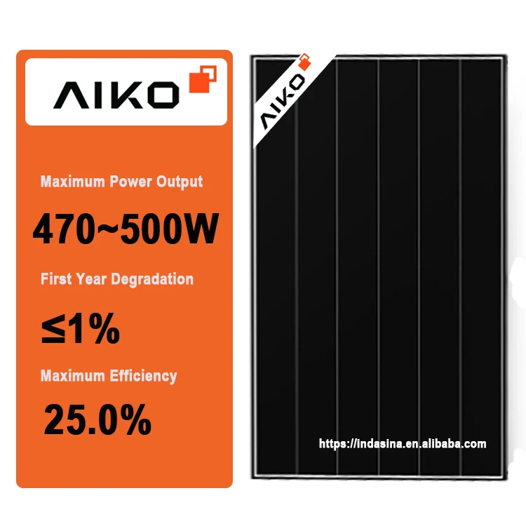 Aiko Solar Panels - High Efficiency 470-500W Modules