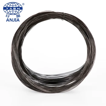 Soft Black Annealed Iron Wire Iron Binding Wire 18 Gauge Black Tf Wire #18 Twisted Red & Black Black Plastic Twist Tie Wire Core