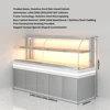 Stainless Steel Side Island Cabinet / Price per Meter