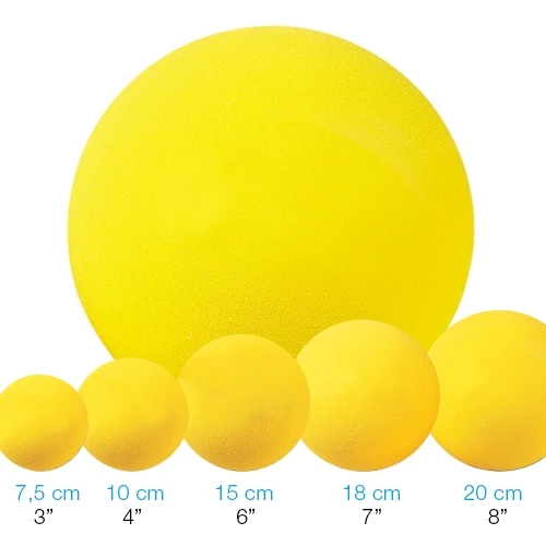 Wholesale Custom Soft Sponge Foam Toy Ball 10-100MM