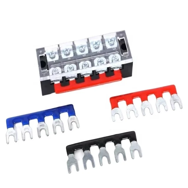 TB-1505 Terminal Jumper 15A Jumper Strip 5 Position Jumper Terminal TB Terminal Connectors
