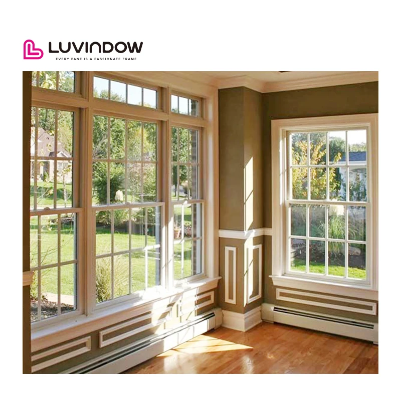 Factory Direct Black Hurricane Impact Aluminium Single Hung Windows Swing Style Casement Windows for Villa Aluminum Alloy Frame