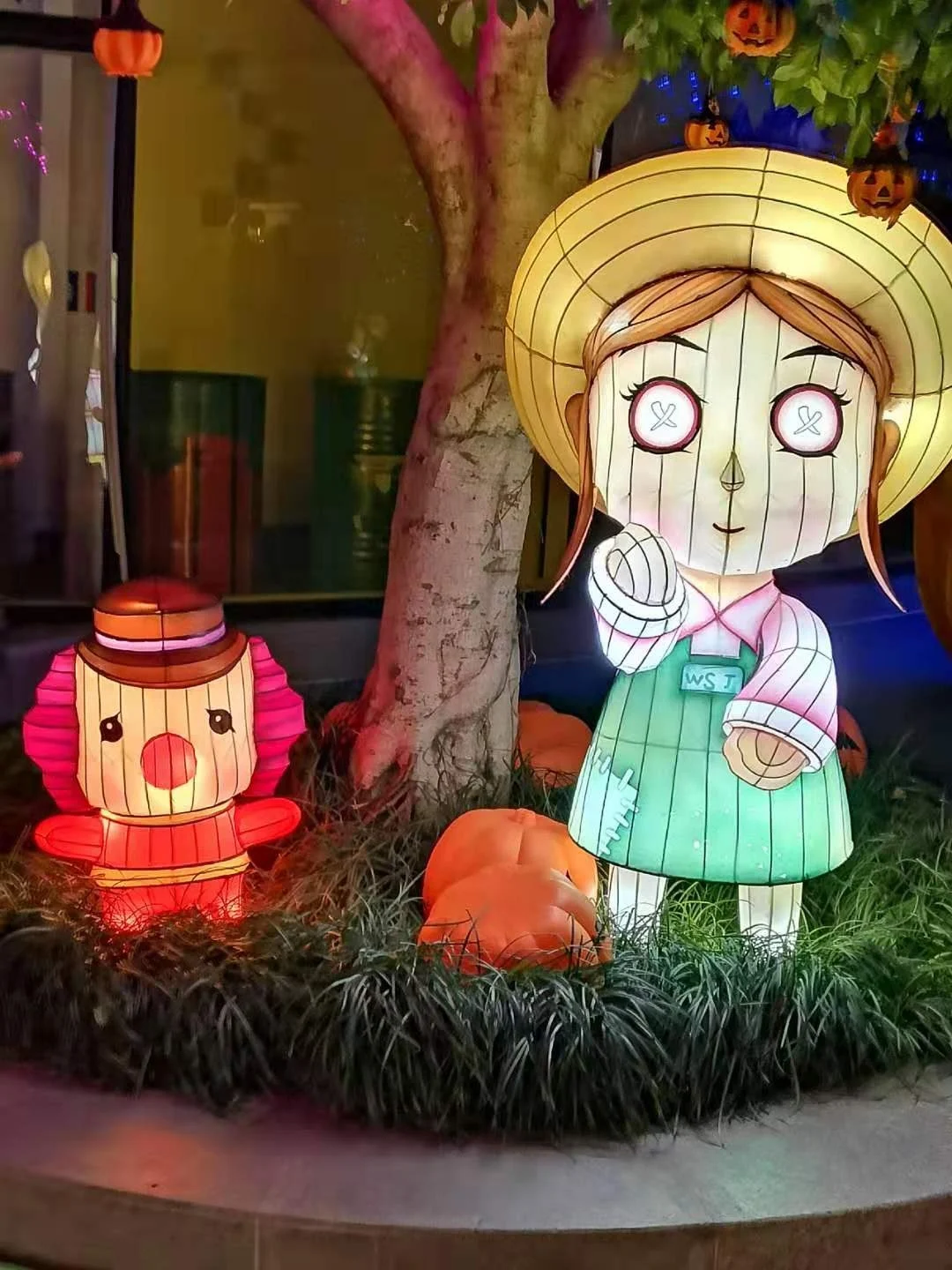 Chinese Halloween Day Party Decoration Skeleton Ghost