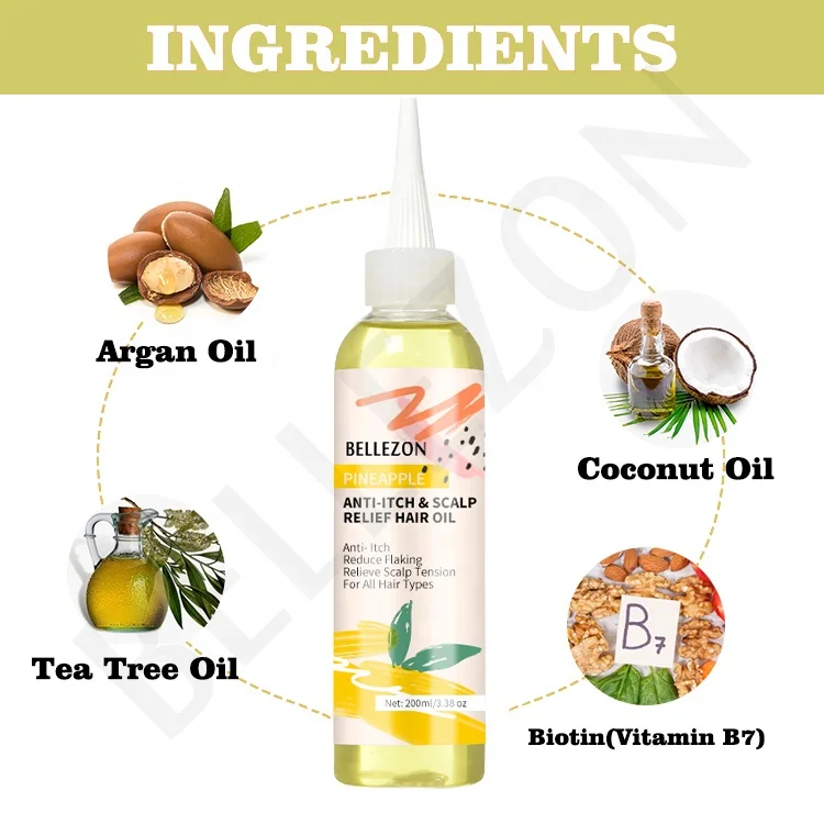 Собственная Марка, натуральное масло для роста волос, лечение сухих поврежденных волос и кожи головы, фирменное лечение кос