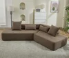 Brown + Polyester + Upholstered