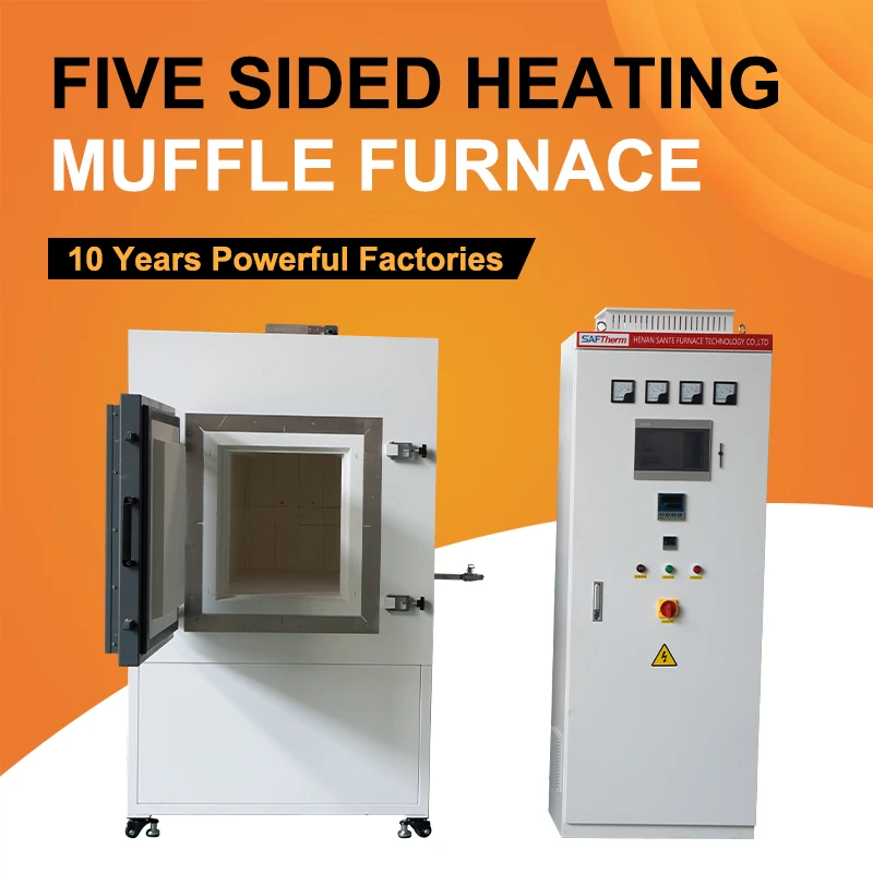 1400C 1200C Industrial High Temperature Heat Treatment Furnace  Annealing Laboratory Chamber Electric Muffle Furnace