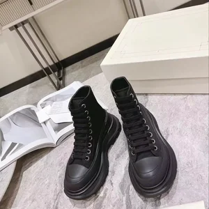 Unisex 00s Skate Sneakers Genuine Leather Upper Core Black Flat Sole Campus Fashion Trend