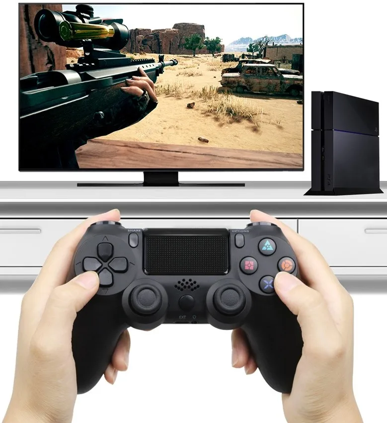 Bt Wireless Joystick Wireless Controller Duable Shock 4 Game Controller For Ps4 Playstation 4