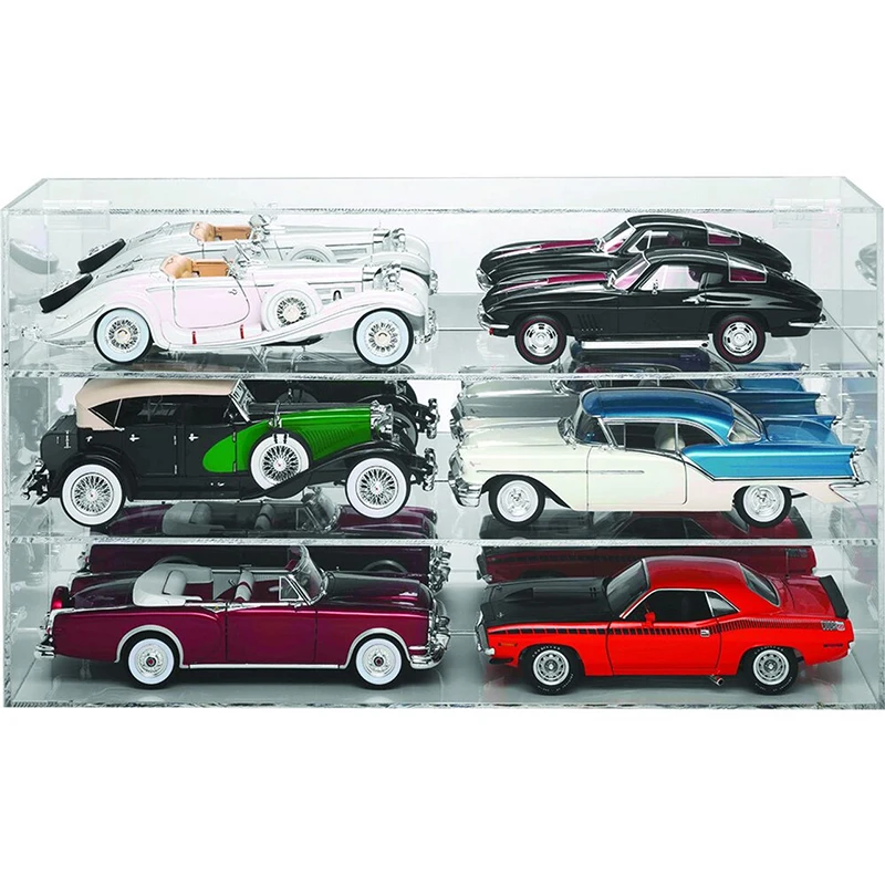 Acrylic Model Car Protector Toy Storage Wall Mounted or Tabletop Land 1/64 Car Die Cast Display Case