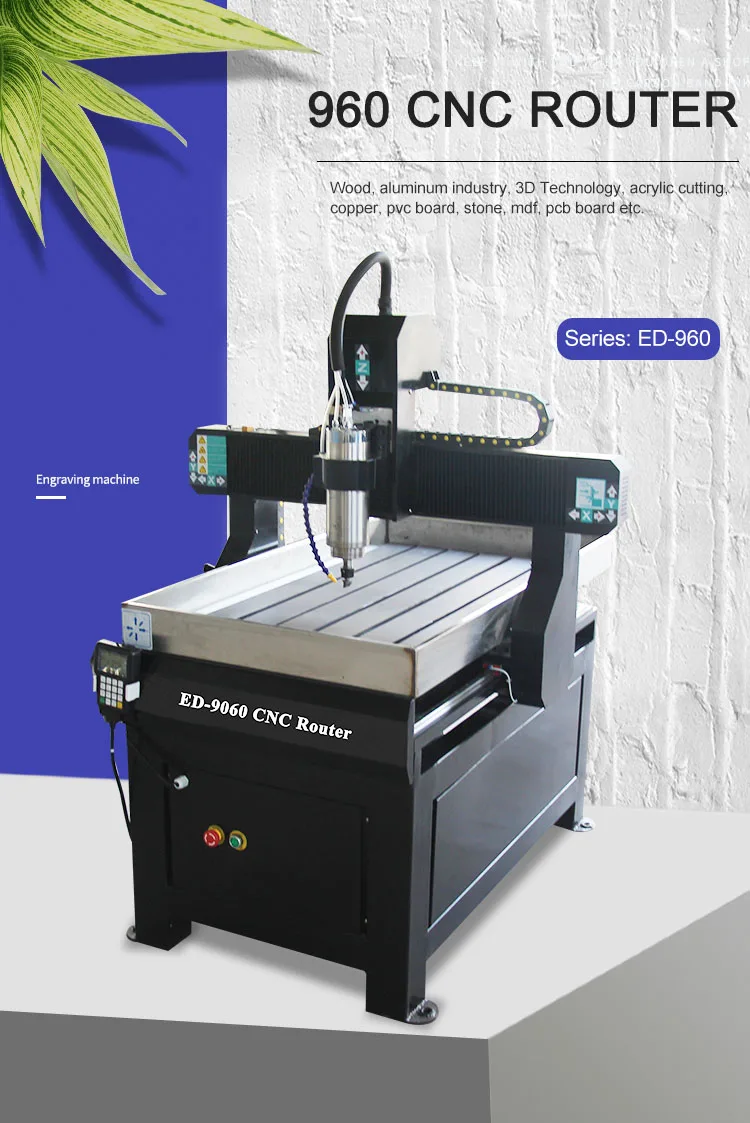 Desktop cnc router machine 6090 cnc router machine