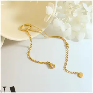 Bracelet Design Customize Ring Gothic Gold Jewelry Extravagant Smooth Lady Original Fine Chain Link Bracelets Christmas