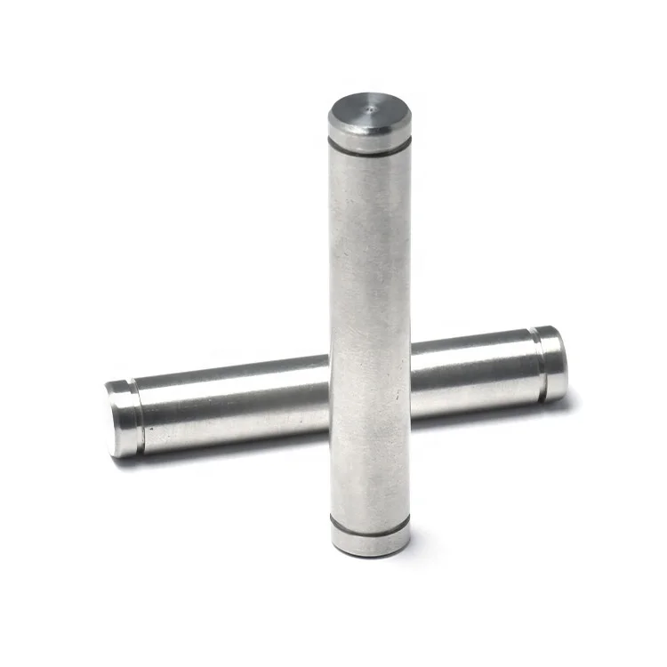 Double Grooved Lock Pin M3 Stainless Steel Cylindrical Body Clevis Pins