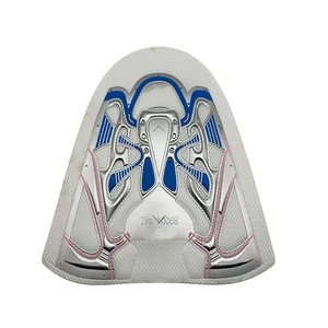 Factory Knit Upper Sport Shoes Knitting Material Semi-finished Jacquard KPU Seamless Shoe Upper Vamp