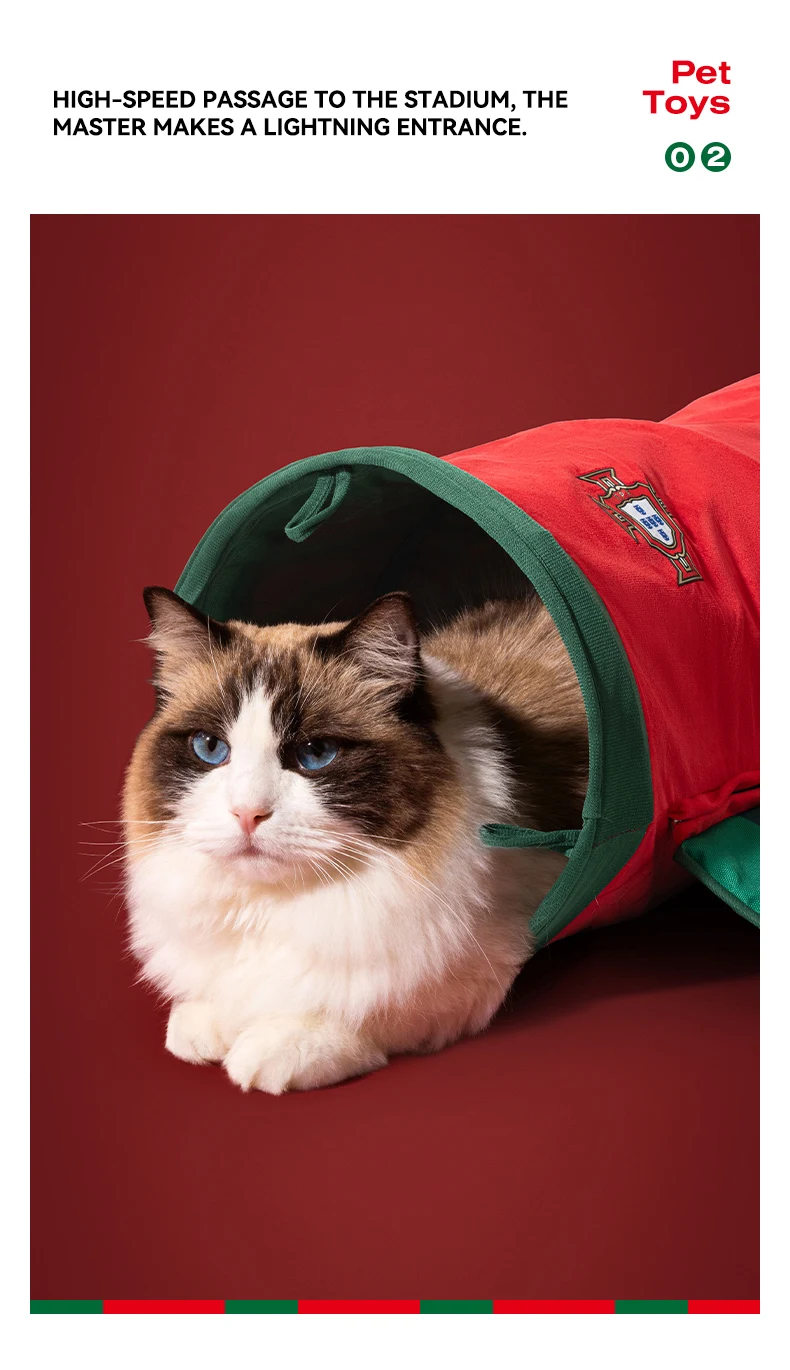 New Pet Bed Cat Tunnel Toy Self-Entertaining Stadium Shape Cat Nest manufacture