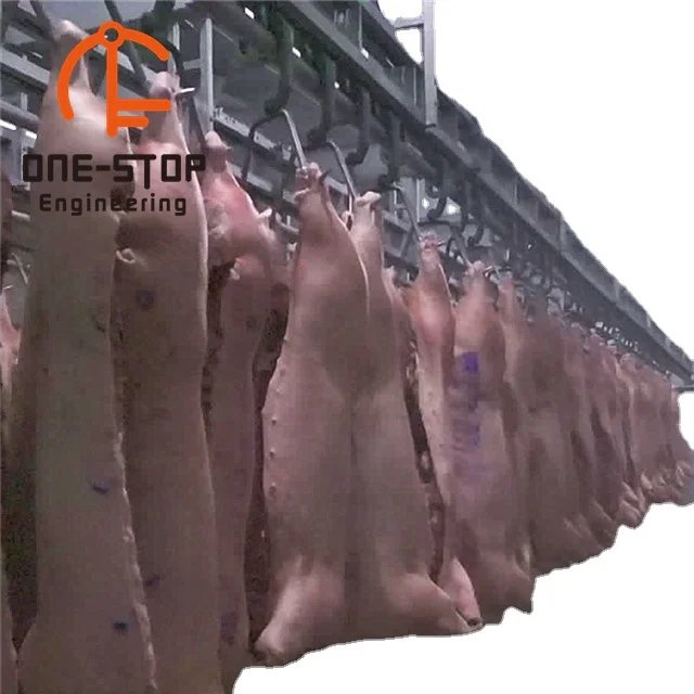 Complete pig slaughterhouse equipment, suitable for pork slaughterhouses and meat processing plants